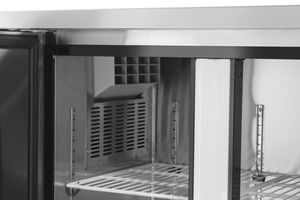 Banco refrigerato a due porte Kitchen Line 220L, Arktic, Kitchen Line, 166L, 230V/300W, 1200x600x(H)886mm