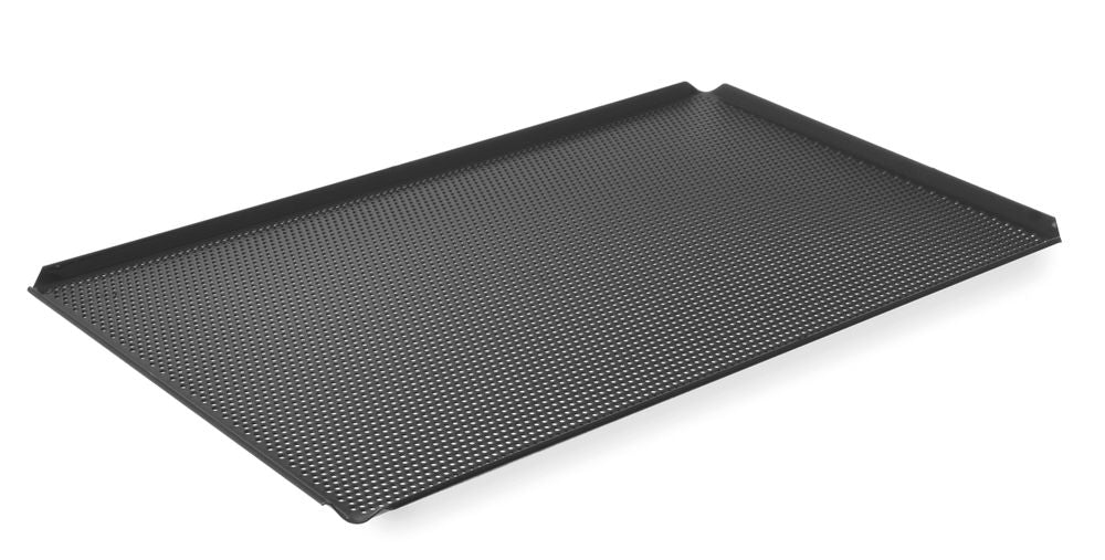 Teglia forata GN 1/1 siliconata con 4 bordi, HENDI, 530x325x(H)10mm