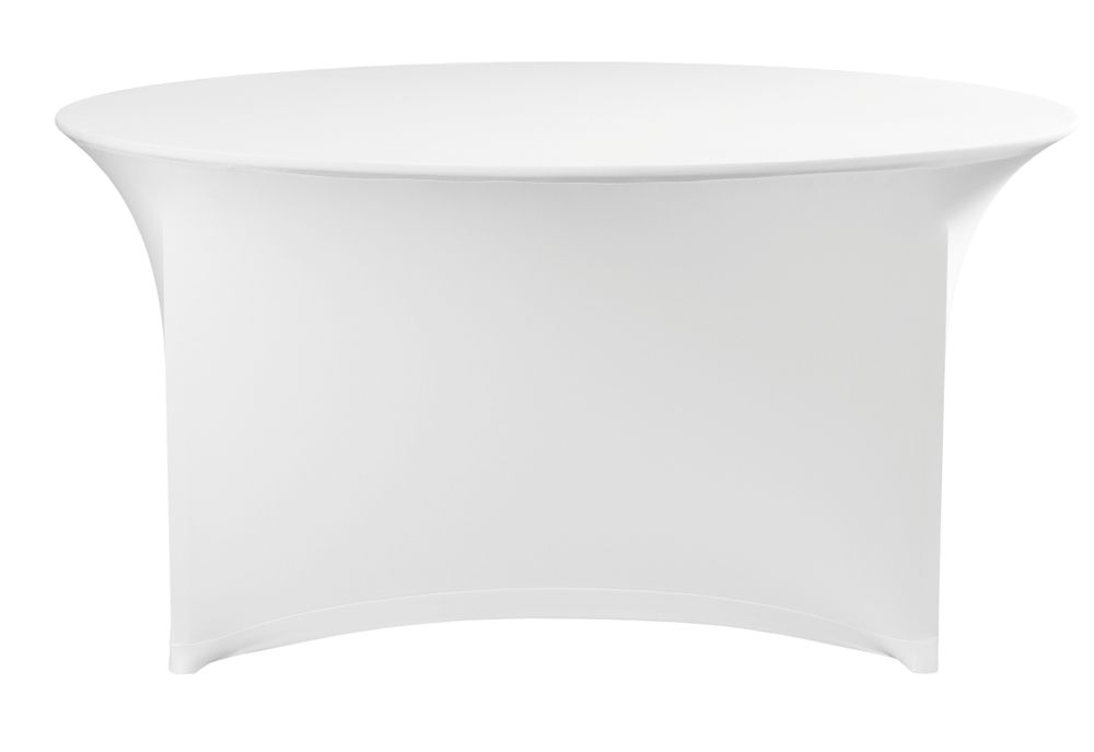 Coperchio del tavolo rotondo, HENDI, Symposium, 810941, Bianco, ⌀1800x(H)760mm