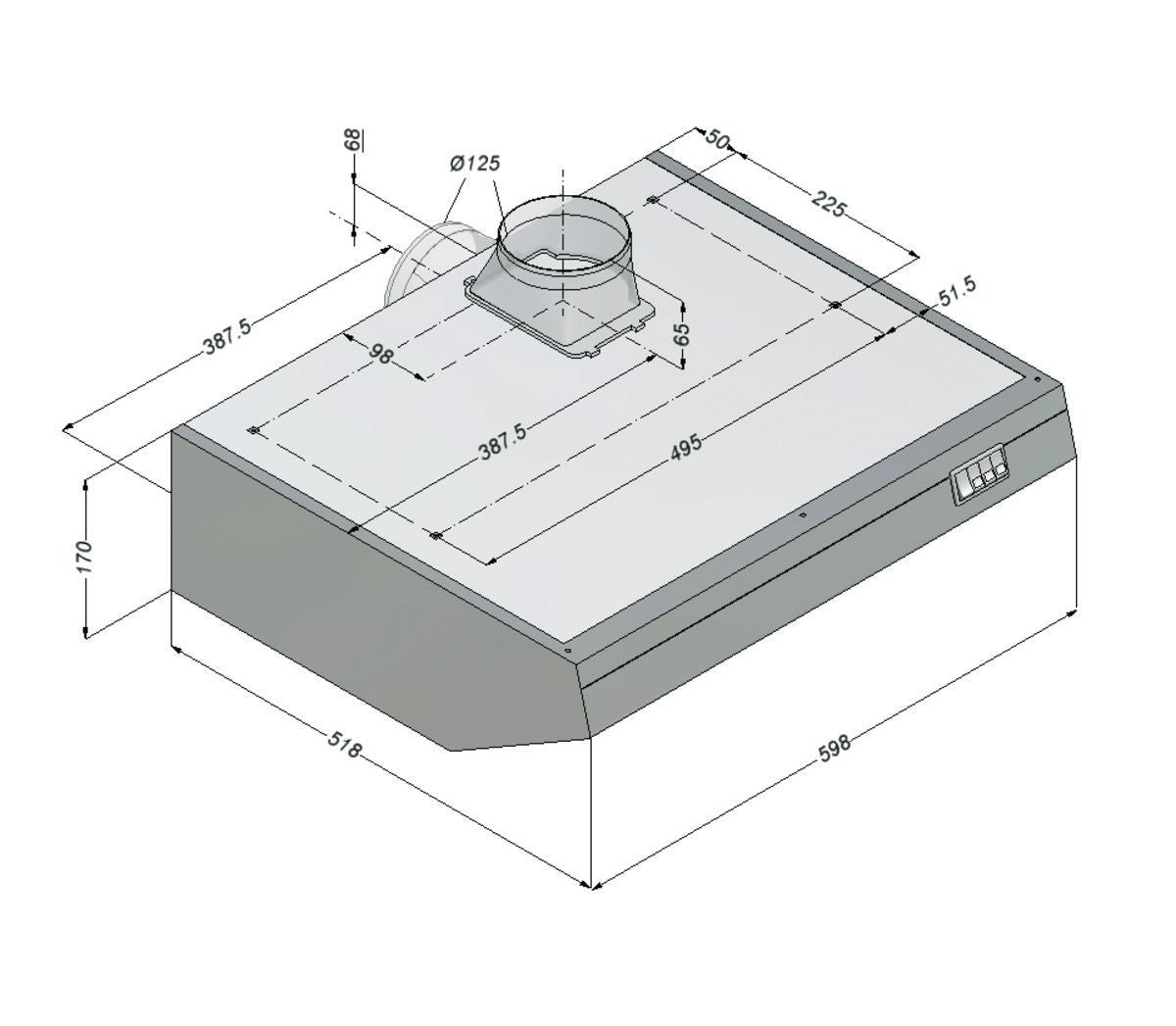 Zuppiera elettrica Professionale, B600, CNS