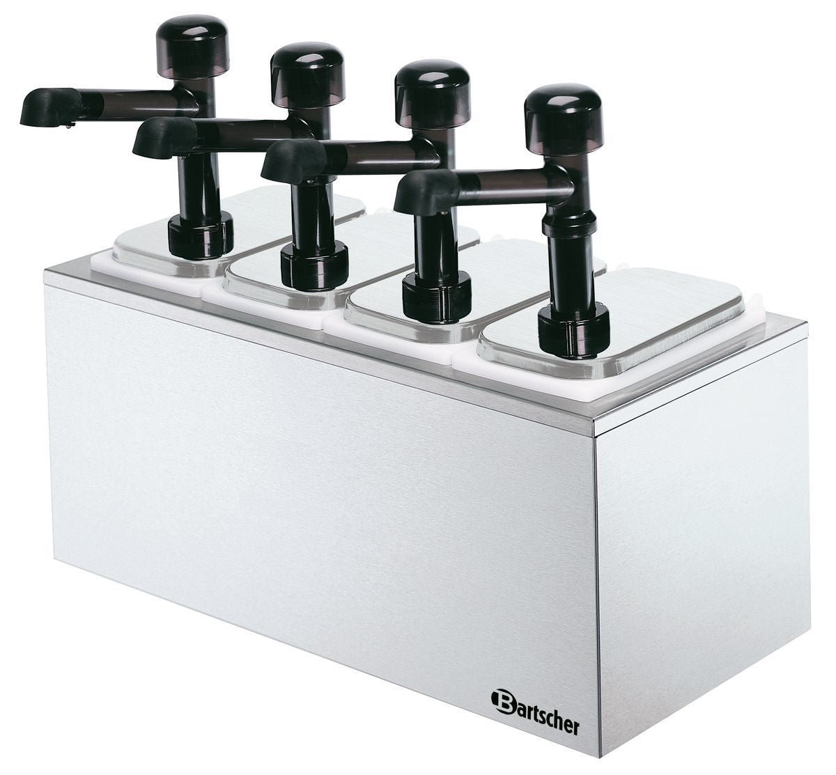 Dispenser per salse, 4 pompe 4x3,3L