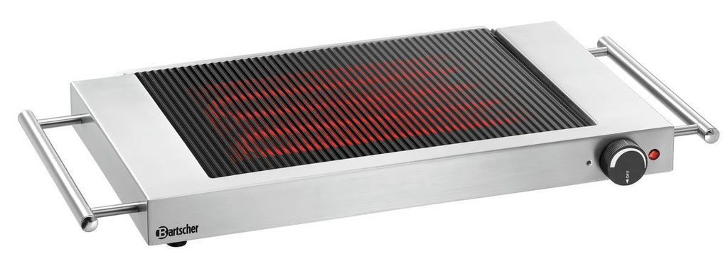 Piano Grill  Elettrica Professionale  GP1200, rigato