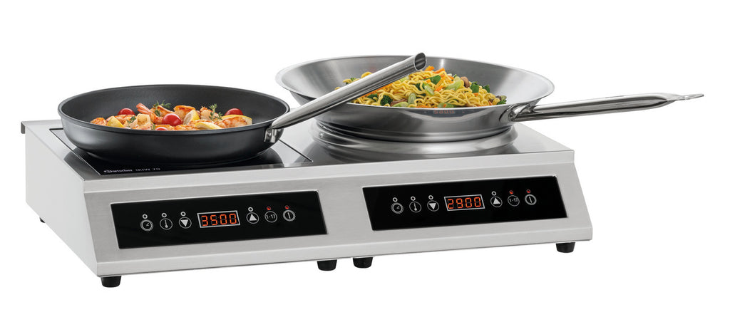 Combin. piastra ad induzione-Wok IKIW 70