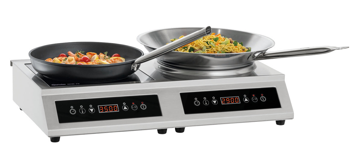 Combin. piastra ad induzione-Wok IKIW 70