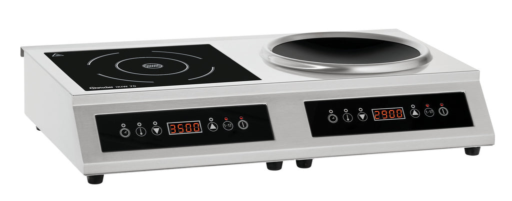 Combin. piastra ad induzione-Wok IKIW 70