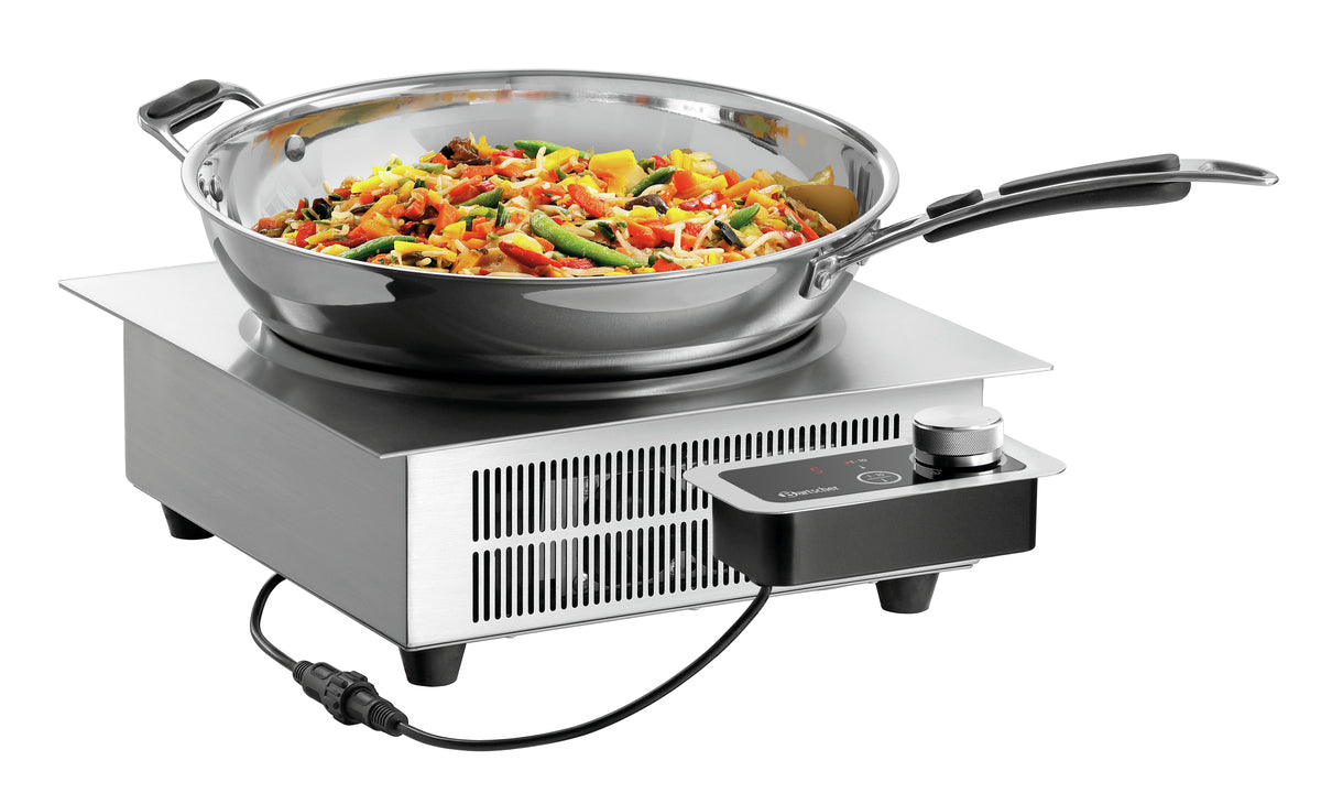 Piastra a induzione per Wok da incasso