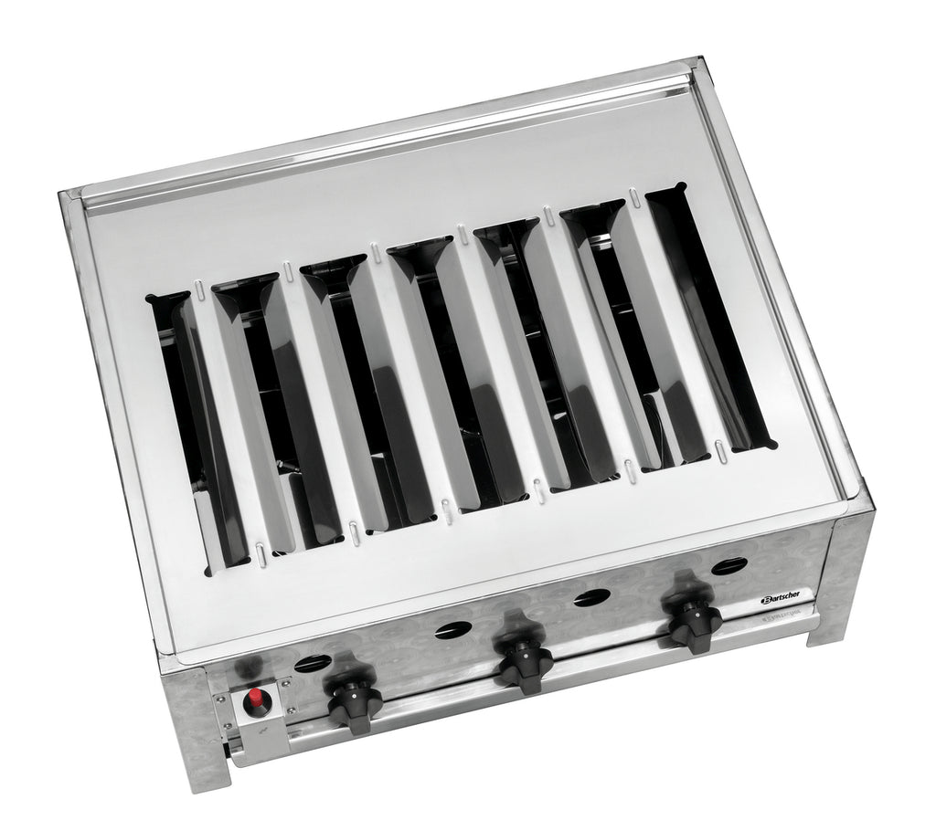 Piastra Professionale a gas  da appoggio Professionale (Griglia) TB1000R