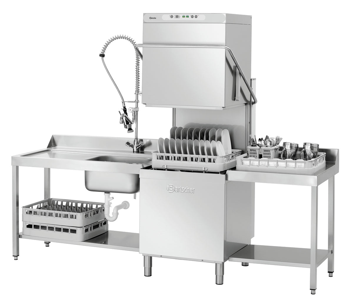 Lavastoviglie Professionale a cappotta  DS 600 LPR