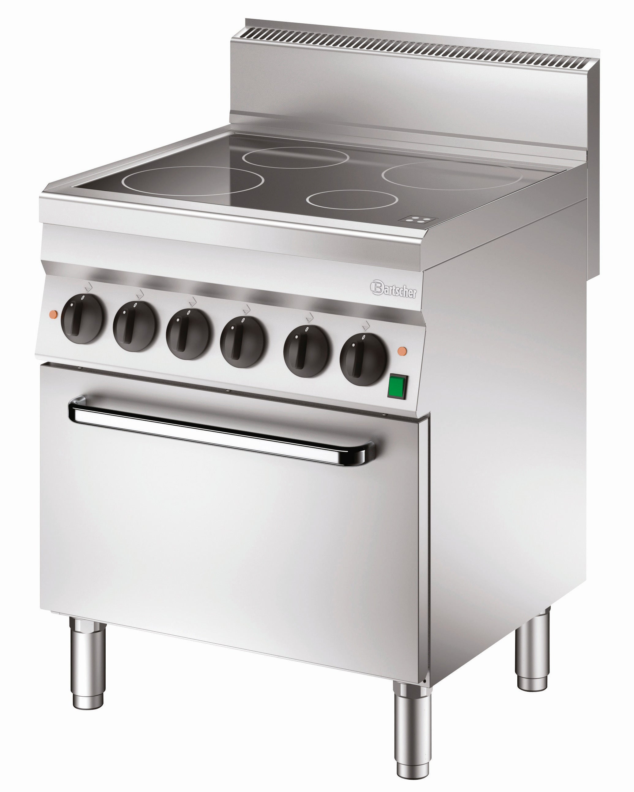 Cucina elettrica 650, B700, 4Bays, EBO