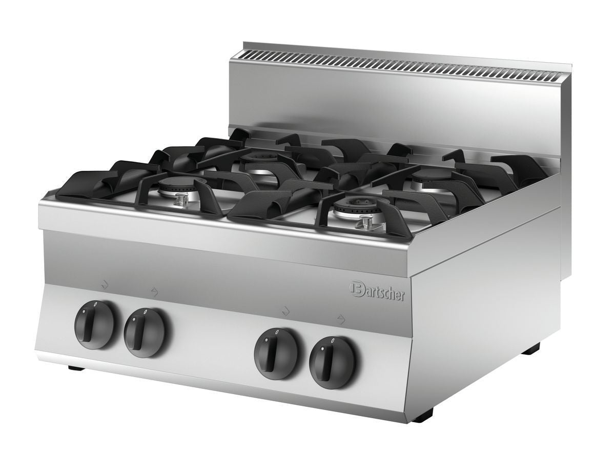 Cucina  Professionale a Gas 650, 4BR, TU
