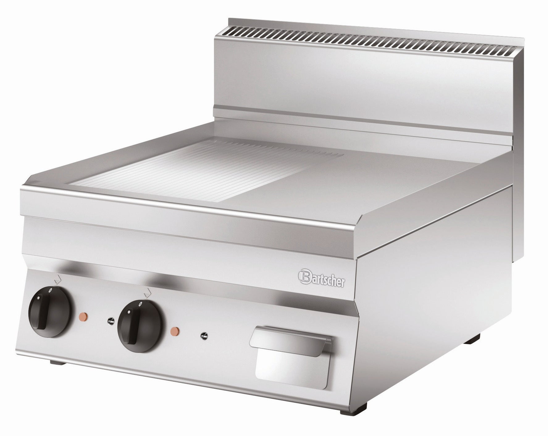 Piastra Elettrica Professionale per griglie 650, B600, 1/2-1/2