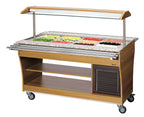 Carrello per buffet, freddo, 4x 1/1 GN