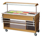 Carrello per buffet, freddo, 4x 1/1 GN