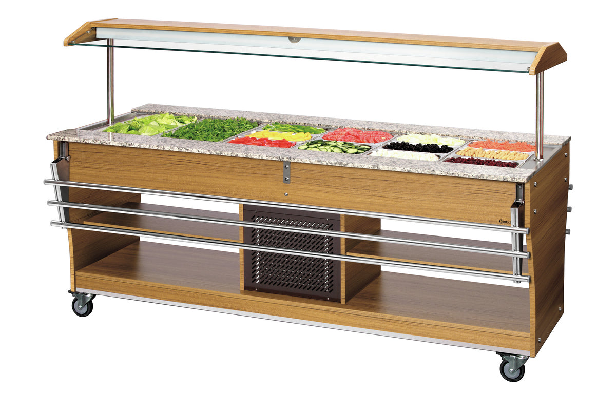 Carrello per buffet, freddo, 6x 1/1 GN