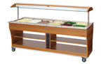 Carrello per buffet, caldo, 6x 1/1 GN