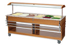 Carrello per buffet, caldo, 6x 1/1 GN
