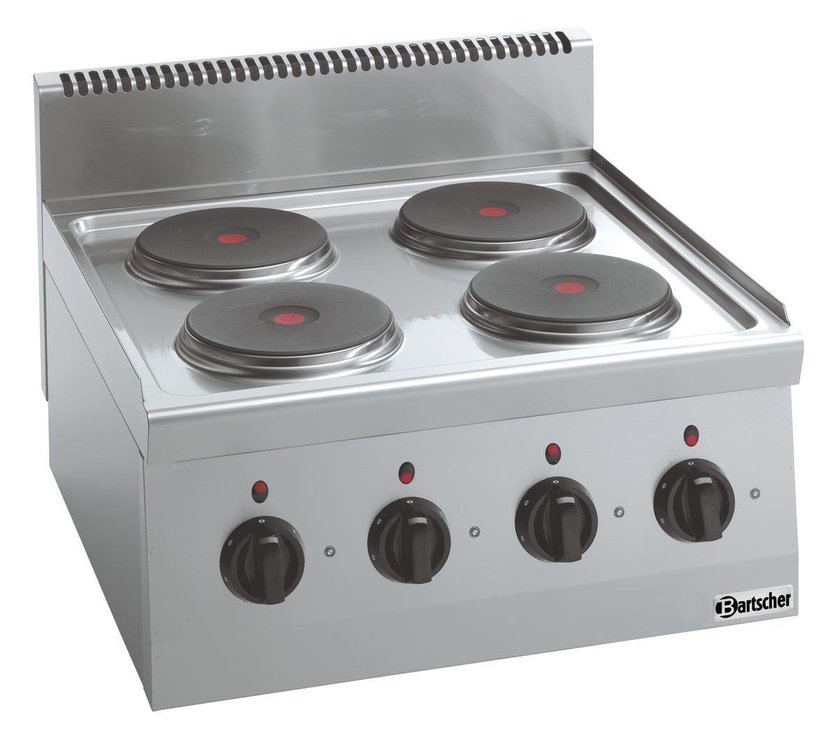 Fornello elettrico Professionale 600, B600, 4PL, TG