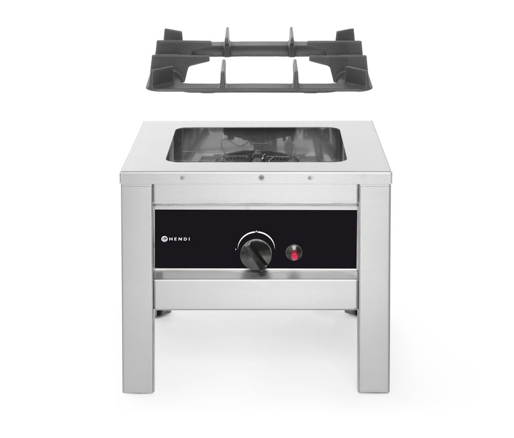 Fornello a sgabello Profi Line, HENDI, Profi Line, 6,7kW, 425x425x(H)400mm