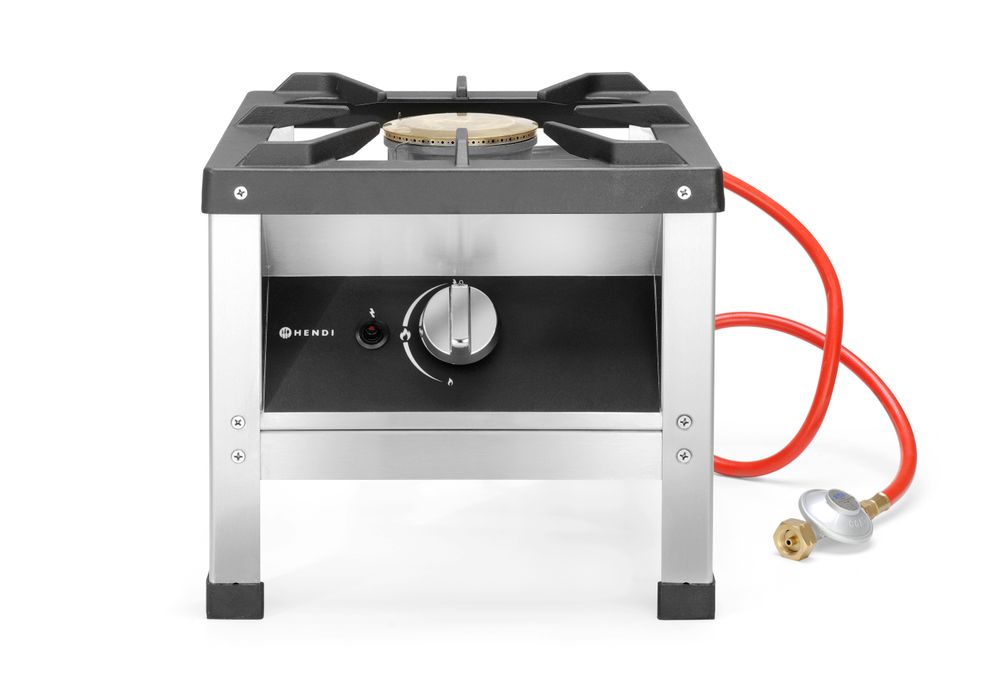 Fornello a sgabello Hokker Kitchen Line, HENDI, Kitchen Line, 6kW, 400x440x(H)390mm