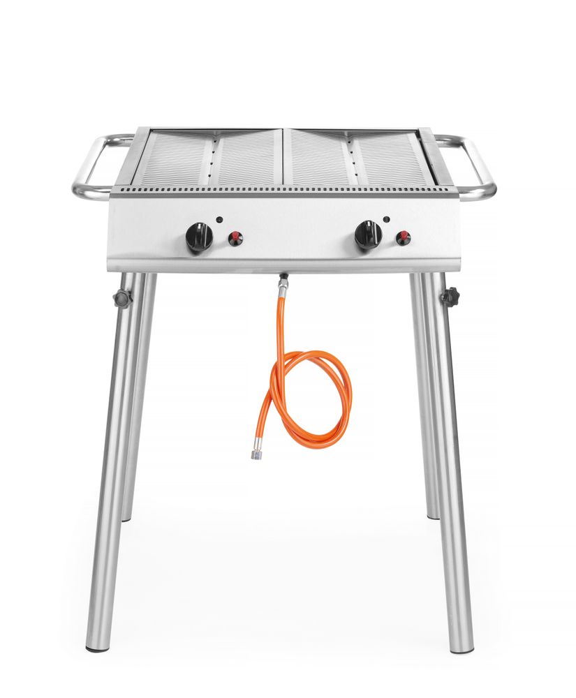 Xantos Griglia a gas , HENDI, 9,5kW, 770x710x(H)870mm