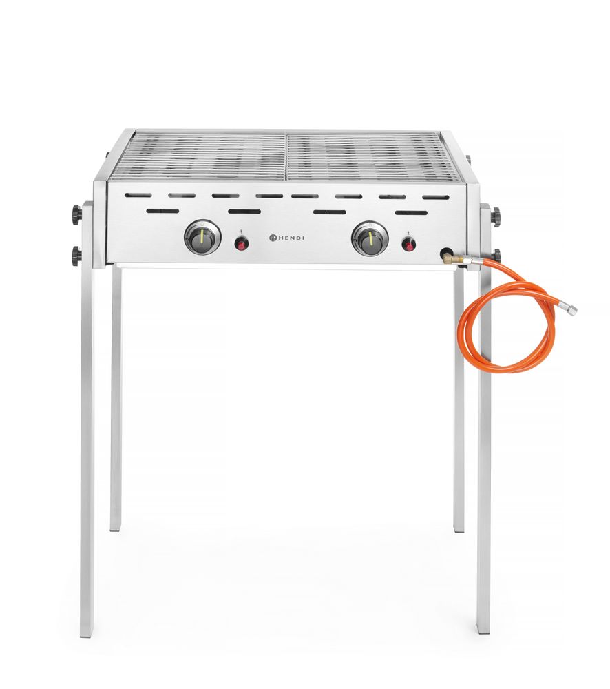 Roast-Master Pro Griglia a gas, HENDI, 11,6kW, 790x560x(H)900mm