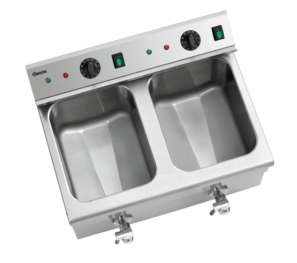 Friggitrice a induzione Professionale 2x8L Plus