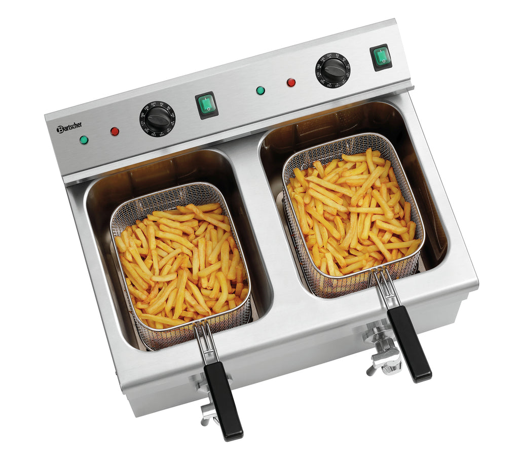 Friggitrice a induzione Professionale 2x8L Plus