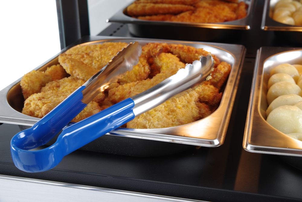 Pinza per servizio HACCP 250 mm, HENDI, Blu, (L)250mm