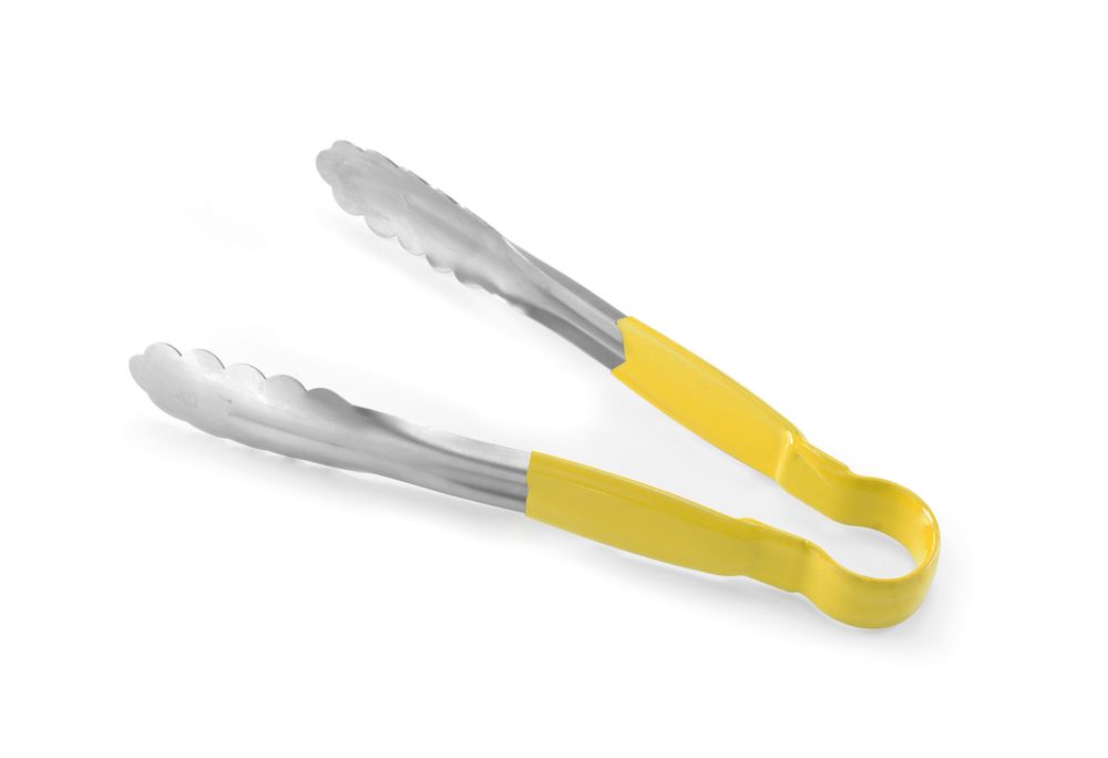Pinza per servizio HACCP 250 mm, HENDI, Giallo, (L)250mm