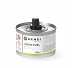 Carburante liquido con stoppino, HENDI, Durata ± 4 ore, 24 pezzi