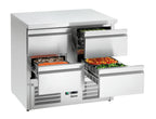 Mini banco refrigerato 900S4