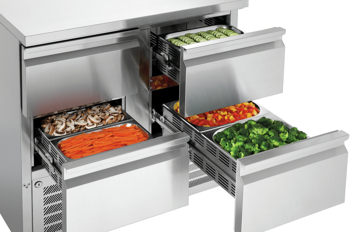Mini banco refrigerato 900S4