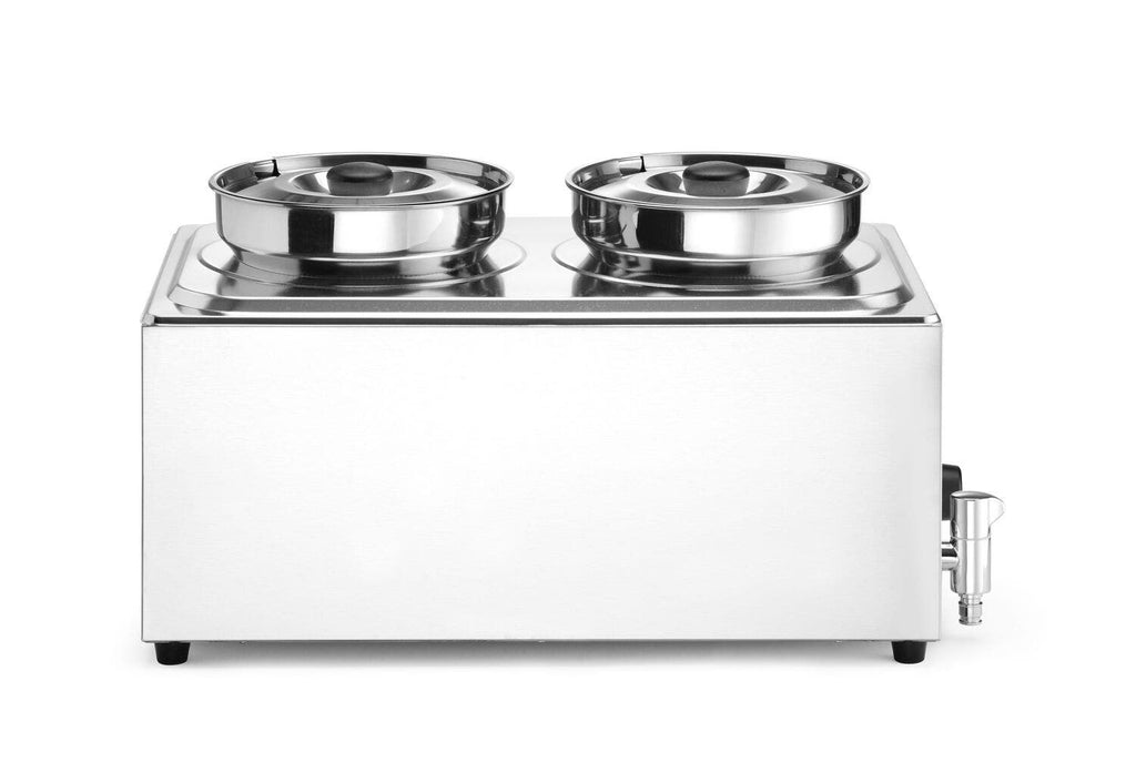 HENDI Ranger Bain-marie + 2 contenitori da 4L con coperchio, HENDI