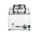 HENDI Ranger Bain-marie + 2 contenitori da 4L con coperchio, HENDI