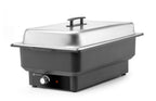 Chaffing dish Tellano elettrico, HENDI, Kitchen Line, GN 1/1, 9L, 220-240V/900W, 575x349x(H)278mm