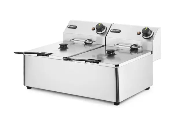 Friggitrice Kitchen Line - 2x 6L, HENDI
