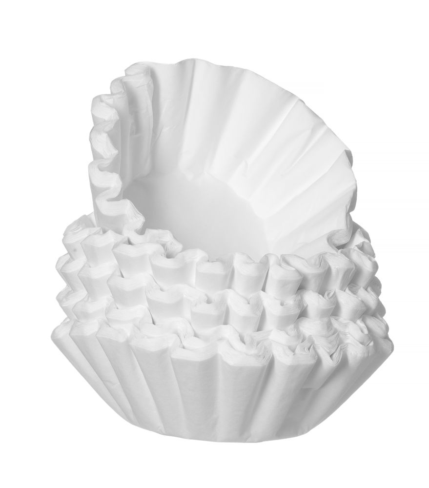 Filtri da caffè in carta per macchine da caffè a goccia, HENDI, adatto a Hendi, Bravilor e Animo, 1000 pezzi, ⌀245x(H)62mm