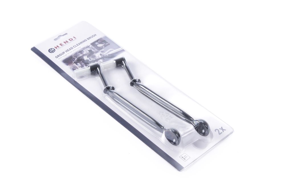 Spazzola per la pulizia della testa del gruppo - set di 2 pezzi., HENDI, (L)225mm