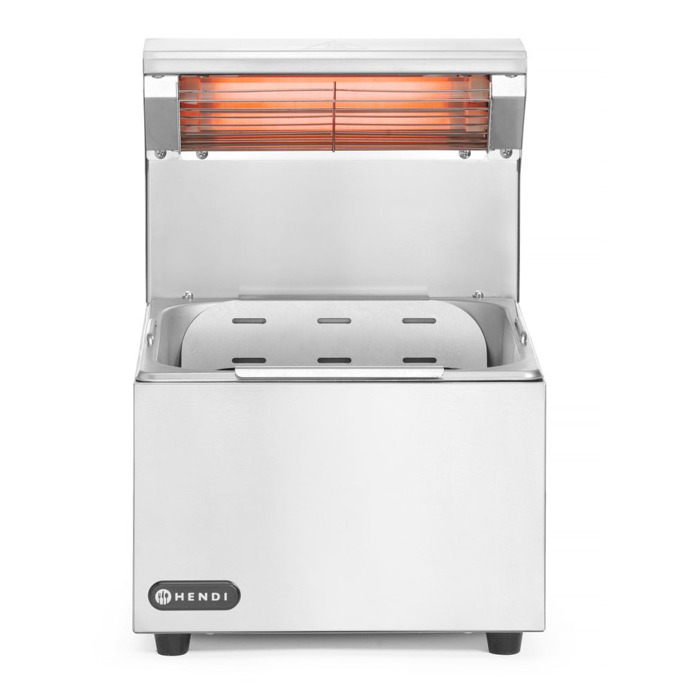 Scalda patatine fritte, HENDI, GN 1/2, 220-240V/400W, 357x267x(H)376mm