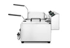 Friggitrice Profi Line con rubinetti di scarico - 2 x 8 l, HENDI