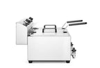 Friggitrice Profi Line con rubinetti di scarico - 2 x 8 l, HENDI