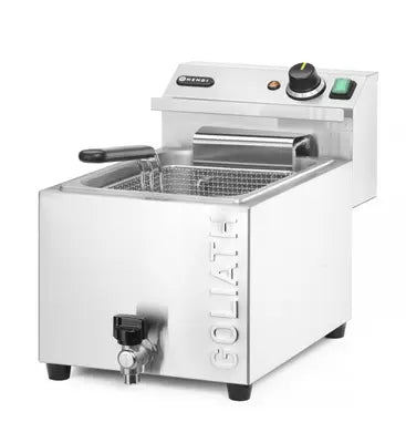 Friggitrice profonda XL con rubinetto di scarico HENDI GOLIATH