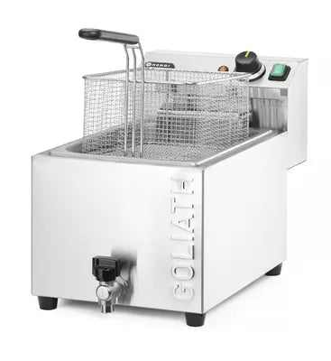 Friggitrice profonda XL con rubinetto di scarico HENDI GOLIATH
