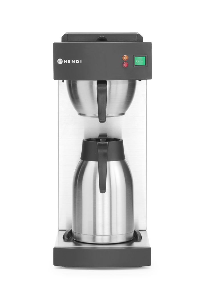 Macchina da caffè Drip, HENDI, 2L, 220-240V/1400W, 215x410x(H)520mm