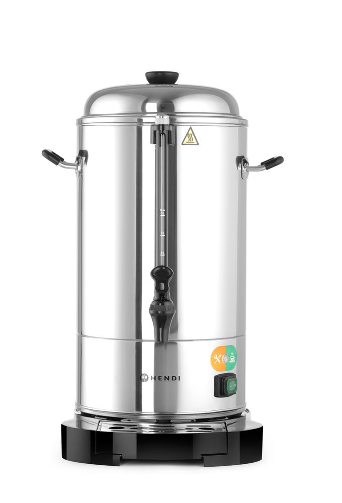Caffettiera a filtro con doppia parete, HENDI, 6L, 230V/1500W, 316x350x(H)480mm