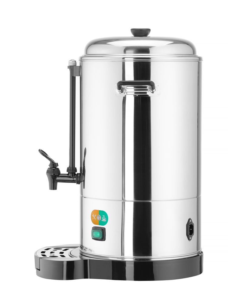 Caffettiera a filtro con doppia parete, HENDI, 10L, 230V/1500W, 370x390x(H)525mm