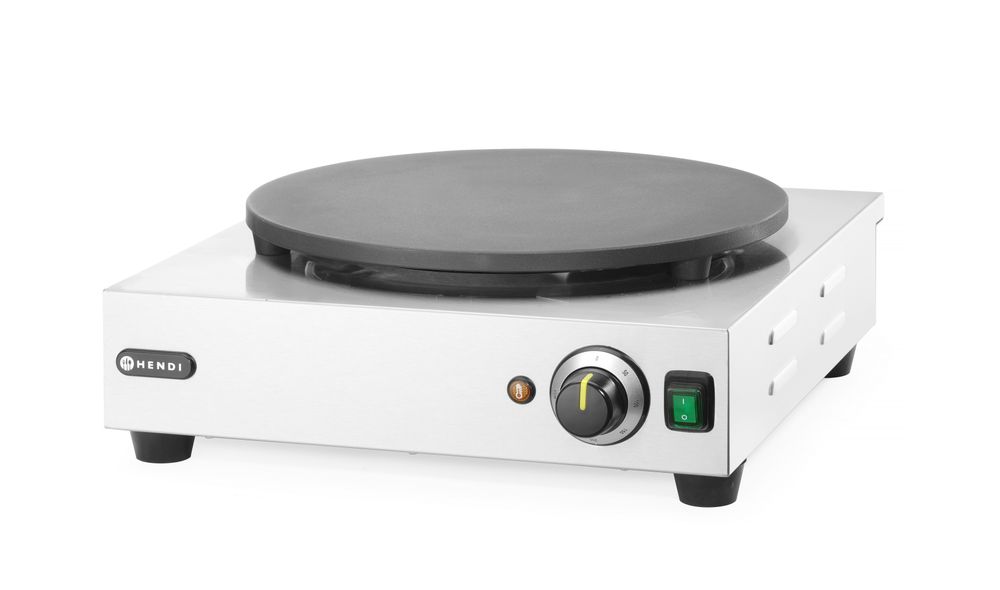 Piastra per crepes, HENDI, 230V/3000W, 458x520x(H)165mm
