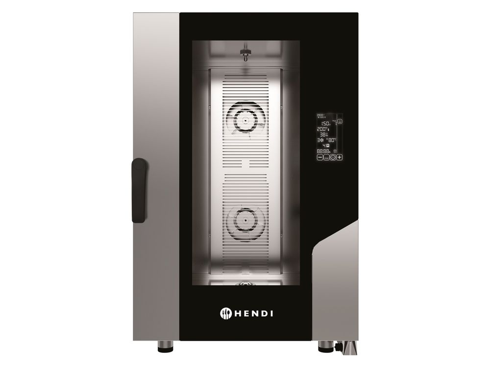 Forno a vapore a convezione Contact 11 x GN 1/1, HENDI, 400V/15400W, 730x849x(H)1130mm