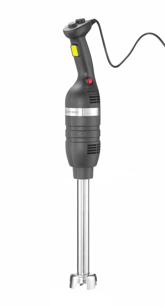 Miscelatore stick 500 con velocità variabile e albero di miscelazione 400 mm, HENDI, Kitchen Line, Nero, 230V/500W, ⌀100x816mm