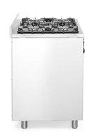 Cucina a gas - 5 bruciatori con forno elettrico, HENDI